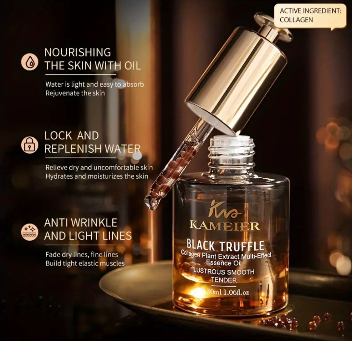Serum Facial cu Trufe Negre si Colagen