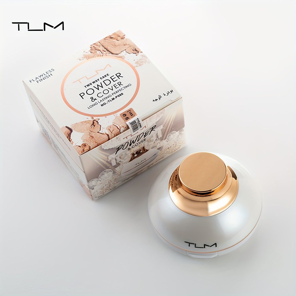 Pudră compactă TLM Powder & Cover